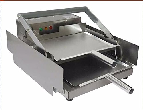 Click Here to See More Images Commercial hamburg aluminum double toaster hamburger small toasted bread backing machine oven toaster burger toast EU US plug 220V