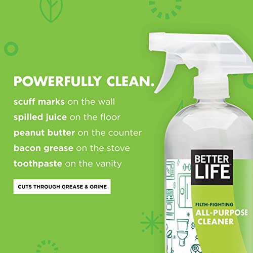 BETTER LIFE All Purpose Cleaner, Multipurpose Home and Kitchen Cleaning
