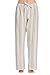 CYZ Women's 100% Cotton Woven Poplin Sleep Pajama Pants