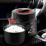 HSJ 12V/24V Universal Car Rice Cooker, Portable