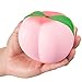 WATINC 1 pcs Kawaii 4inch peach Squishy Cream Scented Slow Risinglarge Kawaii Squishy Charms, Hand Pillow Toy, Stress Relief Toy Toy hop props, decorative props Large(peach)