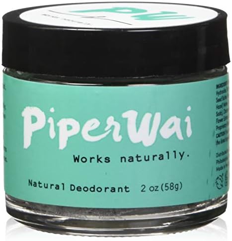 PiperWai Natural Deodorant Jar (As Seen on Shark Tank)