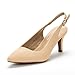 DREAM PAIRS Women's Lop Low Heel Pump Shoes