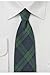 Bows-N-Ties Men's Necktie Green Navy Tartan Plaid Wool Matte Tie 3 Inches