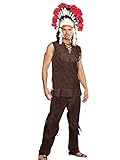 Indian Chief Long Arrow Adult Costume