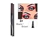 POPVCLY 4D Fork Tip Liquid Eyebrow Pens Tattoo mascara Pencil, Waterproof, Smudge proof (A3)