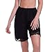 Ilusion 2637 - Lace Trim Bloomer Slip - Black, Size Medium