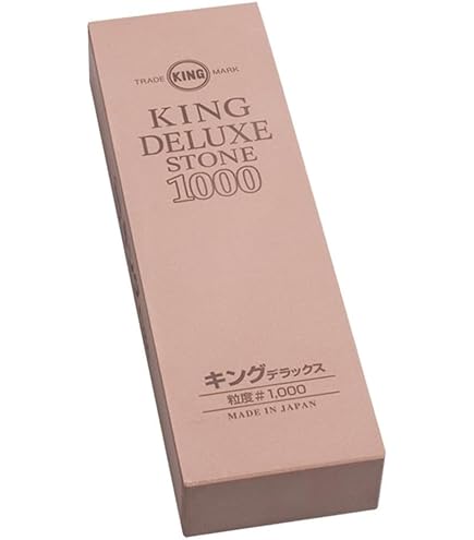 Amazon.com: King Deluxe Medium Grain 1000 Grit Whetstone Handy