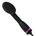 BANGMENG One Step Dryer & Styler Hot Air Paddle Brush | Negative Ion Generator Hair Straightener For All Hair Types | Eliminate Frizzing, Tangled Hair & Knots, Promote Healthy & Shiny Hair Locks