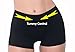 Booty Lift Boyshort Buttocks Butt Light Tummy Control SIZE X-LARGE BLACK