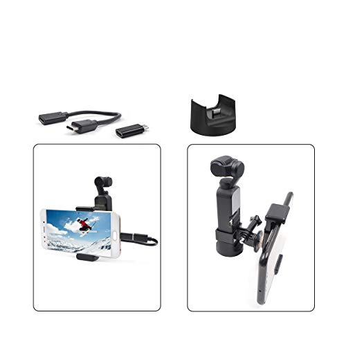 STARTRC for Multi-Function Mobile Phone Fixing Bracket Set DJI OSMO Pocket Handheld Extension Bracket & ABS Phone Clip Holder