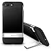 ESR iPhone 8 Plus Case, iPhone 7 Plus Case, Metal Kickstand Case [Vertical and Horizontal Stand] [Reinforced Drop Protection] Hard PC Back with Flexible TPU Bumper for iPhone 5.5 inches(Black)