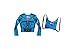 Power Rangers Deluxe Ranger Dress Up Shirt and Chest Armor (Blue/Slate)