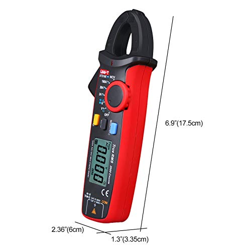 UNIT UT210E Pro Mini Digital Clamp Meter, Auto Ranging TRMS Backlit