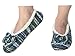 Snoozies Womens Artisan Stripes Ballerina Slipper Socks | Womens Slippers