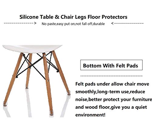 Bloss Chair Leg Caps Silicone Floor Protector Furniture Table Feet