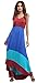 Sarin Mathews Womens Sleeveless Scoop Neck High Low Beach Maxi Dress Multicolor S
