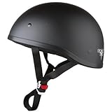 Skid Lid Original Helmet (Flat Black, Large) (646633)