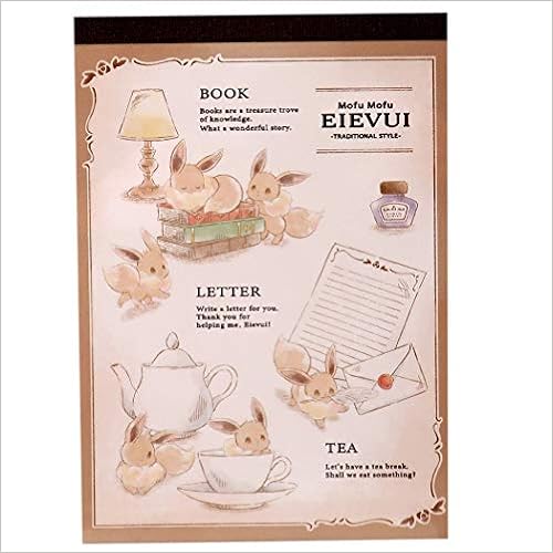 Amazon Co Jp ポケモン メモ帳 A6 メモ イーブイ アンティーク ポケットモンスター 文房具 オフィス用品