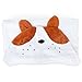 Baby Hooded Bath Towel – Cute Brown Puppy Dog Animal Design – Organic Cotton Material
