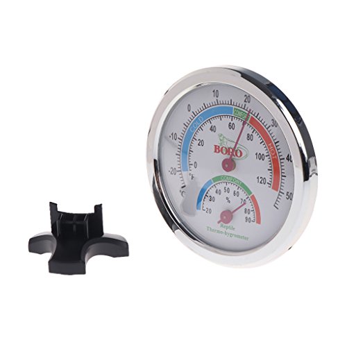 Qupida Reptile Thermometer Humidity, Reptile Vivarium Rearing Box