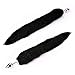 Vitnette Stainless Steel Fox Tail Headband Headwear for Prom Party Costume Cosplay-Black