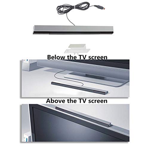 StyleZ 7.2Feet/FT Wired Infrared IR Ray Inductor Motion Sensor Bar For Nintendo Wii/Wii U Console Remote
