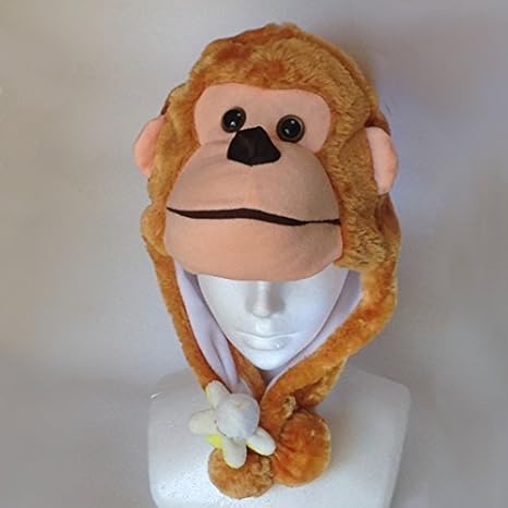 Amazon 動物キャップ おサルかぶりもの コスチューム用小物 51cm 54cm コスプレ 仮装 通販