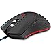 Senlleo Gaming Mouse, Precision Optical Wired Mouse With 3200 Adjustable DPI With 6 Programmable Buttons And 4 Color Changing LED Lights, Ergonomic Gaming Mouse for Computer Laptop PC Mac - Black
