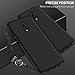 KuGi for Oneplus 6T Case, Scratch Resistant & Anti Slip Grippy Soft TPU Case for Oneplus 6T Phone (Black)