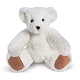 Vermont Teddy Bear Stuffed Bear - White Teddy Bear, 15 Inch