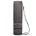 ELENTURE Canvas Yoga Mat Bag with Adjustable Strap & Pockets, Full-Zip Travel Gym Tote for Women & Men, Fits 1/4