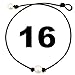 Wiw Pearl Choker for Women with AA Quality Freshwater Cultured Bead on Leather Cord Handmade Necklace (16