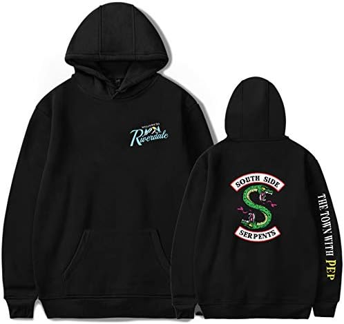 VOSTE Serpents Men's Hoodie Southside Pullover Hooded Sweatshirt