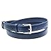 maikun Womens Belt, Pin Buckle Classic Belt For Women, Girls, Blue, 39.4''long, for waist size 32-34''