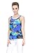 Hawaii Hangover Women's Hawaiian Tank Top in Sunset Blue