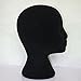 Mannequin Head,SMTSMT Female Styrofoam Foam Flocking Head Model Wig Glasses Display Stand