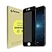 for iPhone 8 Plus/7 Plus Privacy Screen Protector, KSWNG Screen Protector Anti-Spy Tempered Glass Screen [DoubleDefence Technology] 9H Premium Anti-Scratch/Fingerprint(Black)