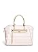 GUESS Factory Women's Claire Maine Striped Satchel