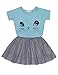 Arshiner Toddler Baby Kids Girls Summer Clothes Set Cartoon Cat Top T-Shirt + Tutu Skirts Dress Outfits