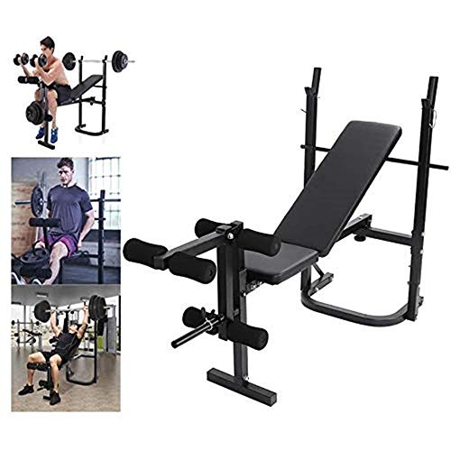 Weight Bench Press Strength Training Adjustable Folding Ab Olympic