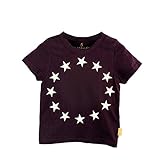 Weixinbuy Kid Boy's Cotton Star Top Toddler Short Sleeve Pullover T-Shirt