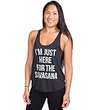 I'm Just Here For The Savasana Yoga Tank Top Racerback for Women by Inner Fire