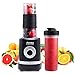 Blender for Shakes and Smoothies, Personal Blender Single Serve Smoothie Shake Blender with 1 Portable Travel Bottle