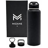 32oz Stainless Steel Water Bottle for Hot & Cold Drinks with Straw and Lock Lid – Wide Mouth, Double Wall Vacuum Insulated, Leak-Proof & Reusable – Ideal for Travel, Gym, Sports, and Bicycling