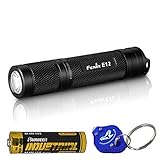 Fenix E12 XP-E2 Mini Pocket LED Light with AA Battery and a Blue Keychain Light - 130 Lumens