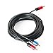 SHD RCA to 2RCA Subwoofer Cable Audio Cable 2RCA to 1RCA Bi-Directional RCA Y Adapter Premium Sound Quality Dual Shielded with Gold Plated Connectors-15Feet