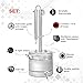 TANNOX Moonshine Still Kit Complete, Alcohol Distiller -Stainless Steel, Alcohol Still Spirits-Whiskey Making Kit - Liquor still 5Gal