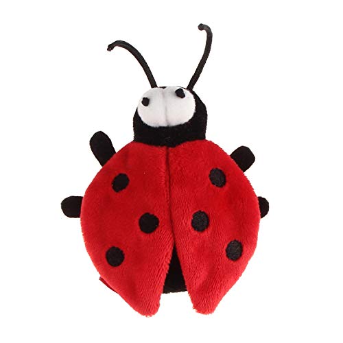 Gigwi Chirpy Beetle Sound Cat Toy, Interactive Squeaking Beetle Cat Toys Melody Chaser Play N Squeak Kitten Toy for Boredom