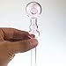 JEMQ Glass Accessories Glass Oil Burners (1pcs pink)
